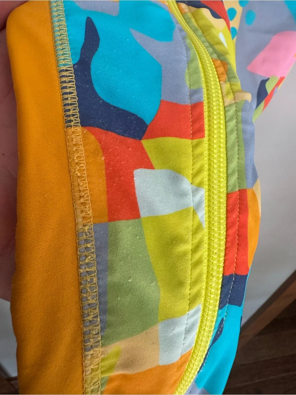 SwimZip “Joyful” UPF 50+ Fully zippable swim suit 12-18m